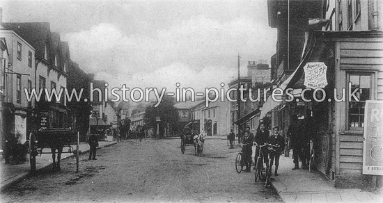 High Street, Ongar, Essex. c.1906
